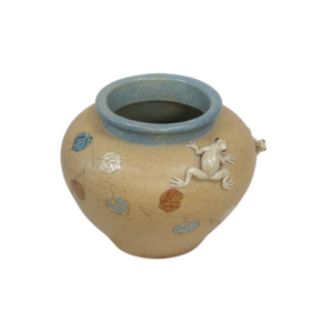 Vase Bulat Pendek Kodok