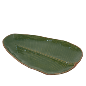 Piring Daun Pisang (L)